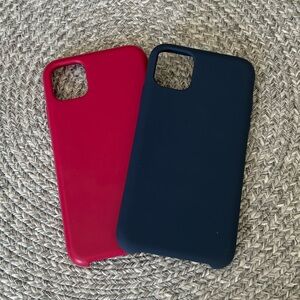 Nanette Lepore Pink and Micase Blue iPhone 11 Cases